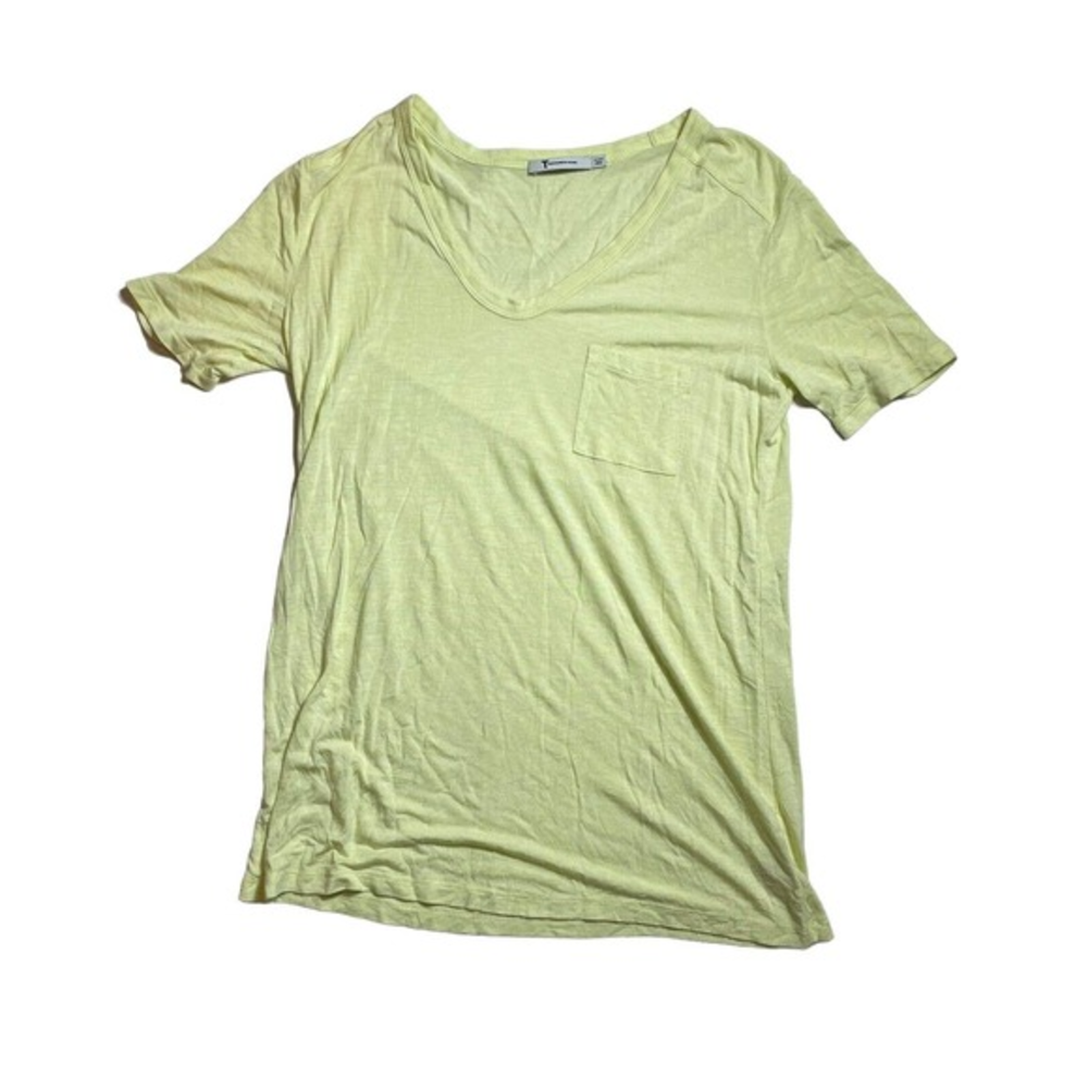 T Alexander Wang Pocket Long T Shirt‎ Size Small Short Sleeve